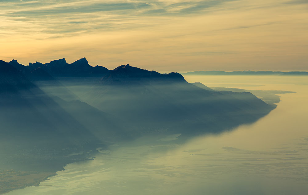 Lac Léman, Vaud